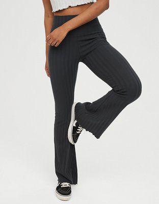 OFFLINE By Aerie OG Groove Flare Legging | American Eagle Outfitters (US & CA)