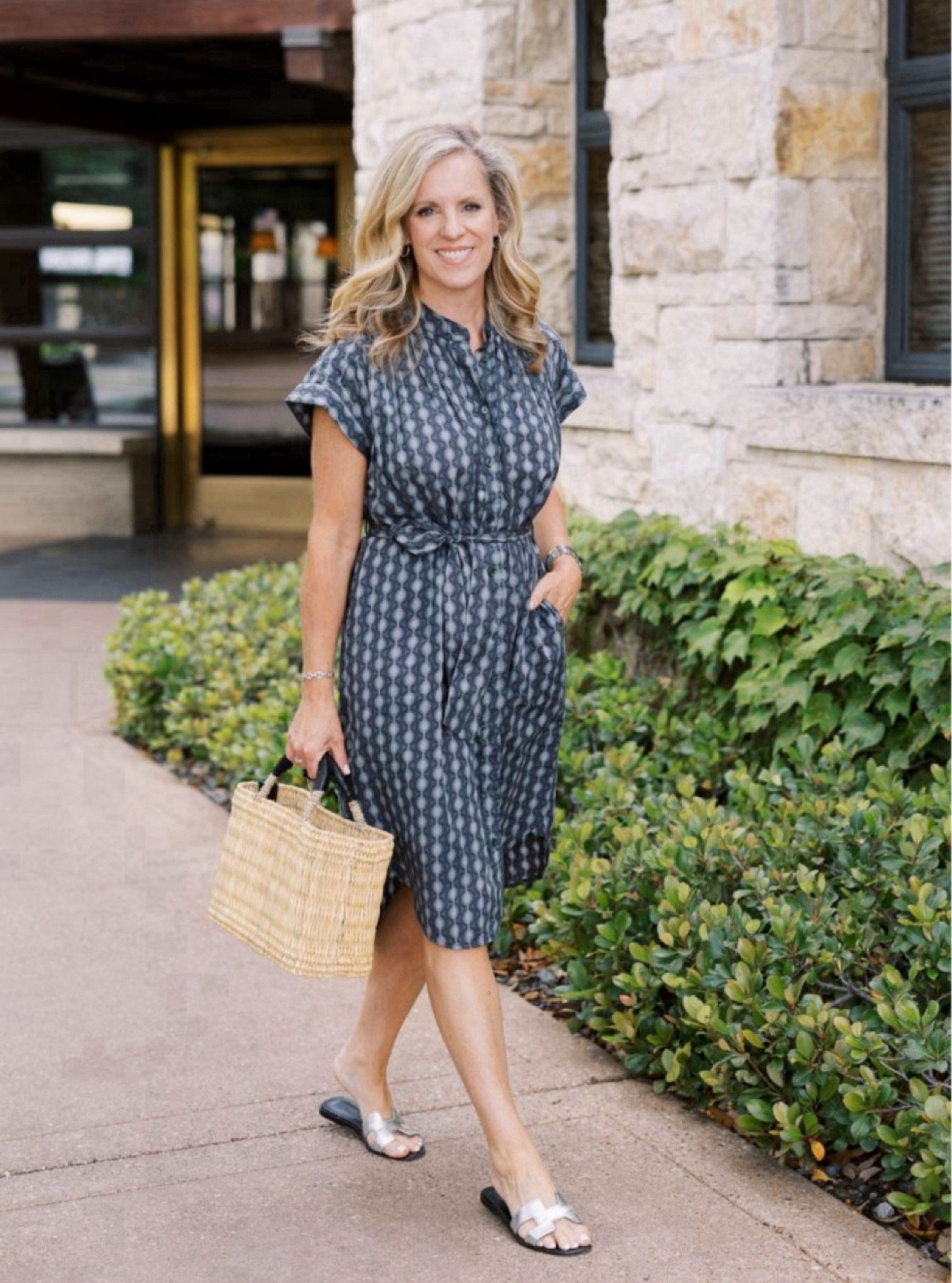 This geometric print dress is one of my new favorites.  

Mersea market tote
Straw tote
Geometric print dress
Mersea shirt dress
White sandals 

#LTKStyleTip #LTKOver40 #LTKSeasonal