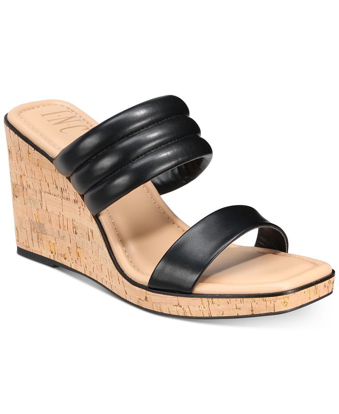 INC Tabia Wedge Sandals, Created for Macy's | Macys (US)
