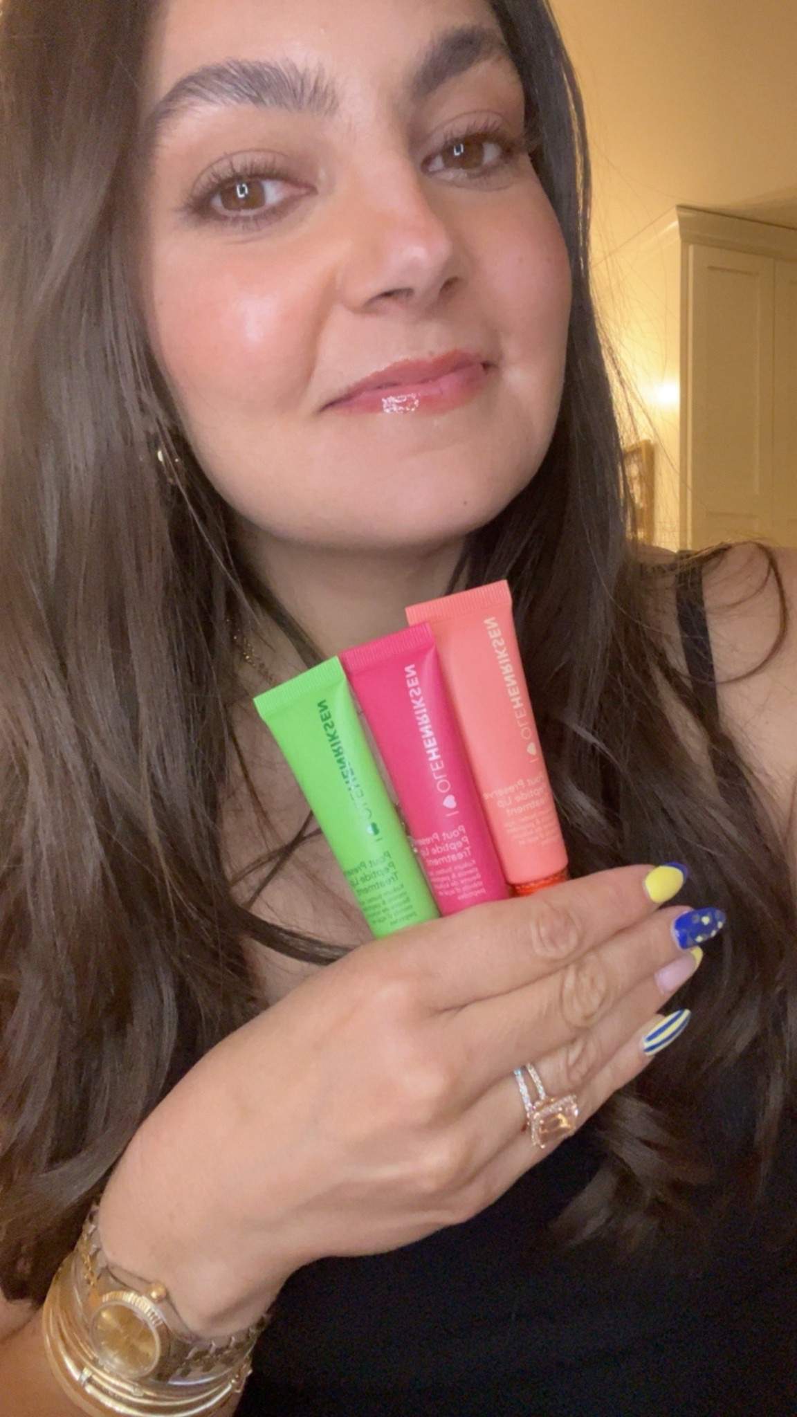 NEW Olehenriksen cooling lip peptides