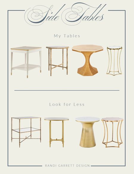 My exact side tables from our family room, plus looks for less. These table are all gorgeous, have personality and charm and will make your family room look like a million bucks!


#LTKStyleTip #LTKSaleAlert #LTKHome