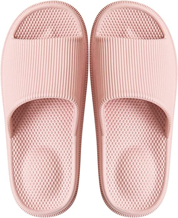 WYSBAOSHU Massage Foam Bathroom Slippers Non-Slip Spa Shower Sandal for Mens/Womens | Amazon (US)