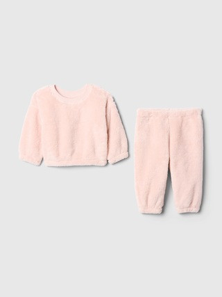 Baby Sherpa Two-Piece Outfit Set | Gap Factory