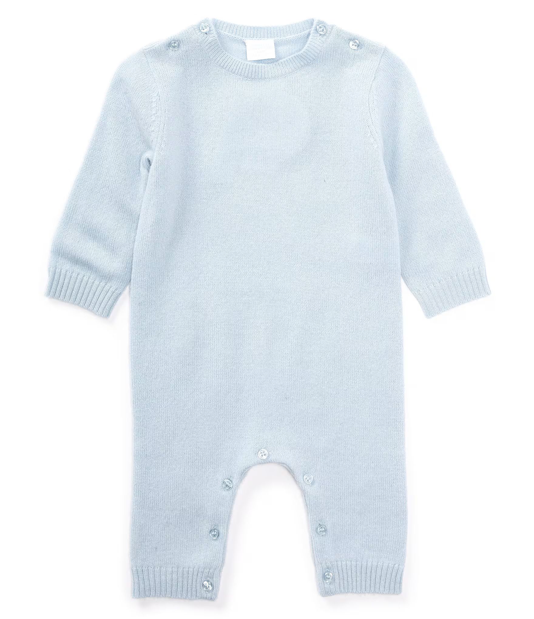 Baby Newborn-12 Months Long-Sleeve Cashmere Coverall | Dillard's