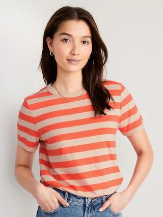 EveryWear Striped T-Shirt for Women | Old Navy (US)