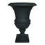 allen + roth 14.5-in W x 26-in H Black Fiberglass Planter Lowes.com | Lowe's