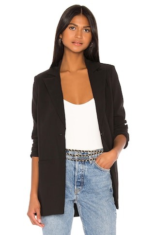 Camila Coelho Brenna Blazer in Black from Revolve.com | Revolve Clothing (Global)