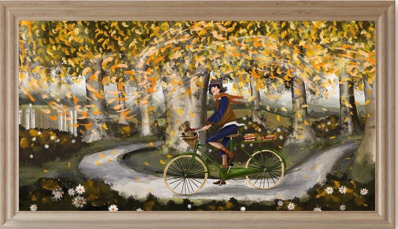 Samsung Frame Tv Art  Frame TV Fall  Frame TV Art 4K - Etsy | Etsy (US)