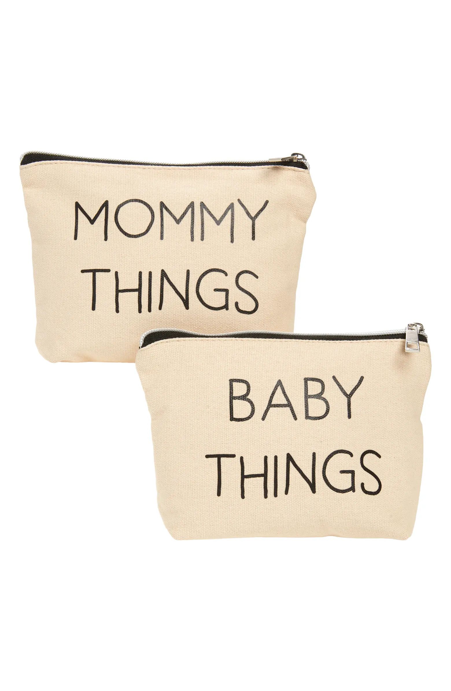 Mommy & Baby Canvas Travel Bag Set | Nordstrom
