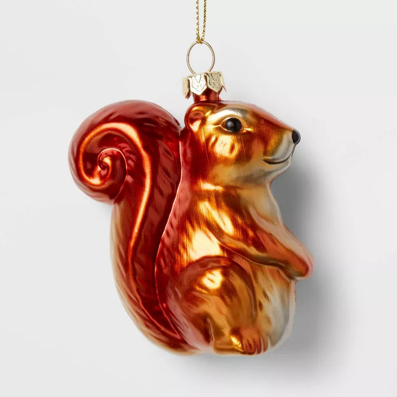 Squirrel Christmas Tree Ornament - Wondershop™: Indoor 3.75" Decoration, No Battery Required | Target
