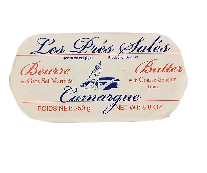Butter with Coarse Sea Salt from Camargue 8 oz | Amazon (US)