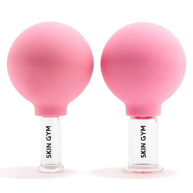 Skin Gym Facial Cupping Set, Glass Face Cupping Tool for Massage Therapy, Sculpting, & Toning Chi... | Amazon (US)