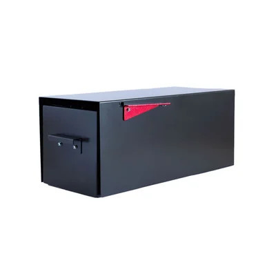 Malone Post Mounted Steel Mailbox | Wayfair North America