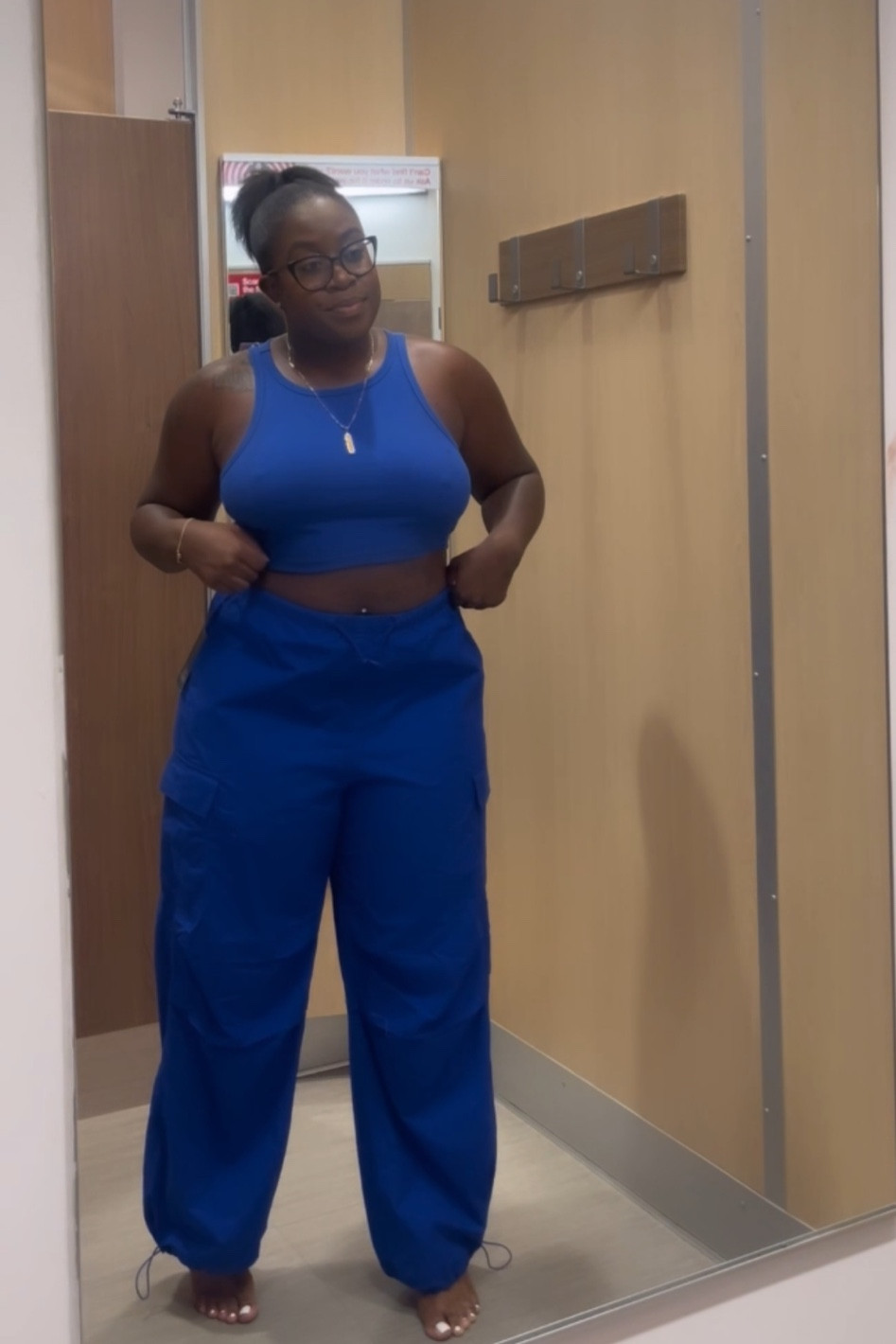 High Rise Cargo Pants 

#LTKcurves #LTKunder100 #LTKFind