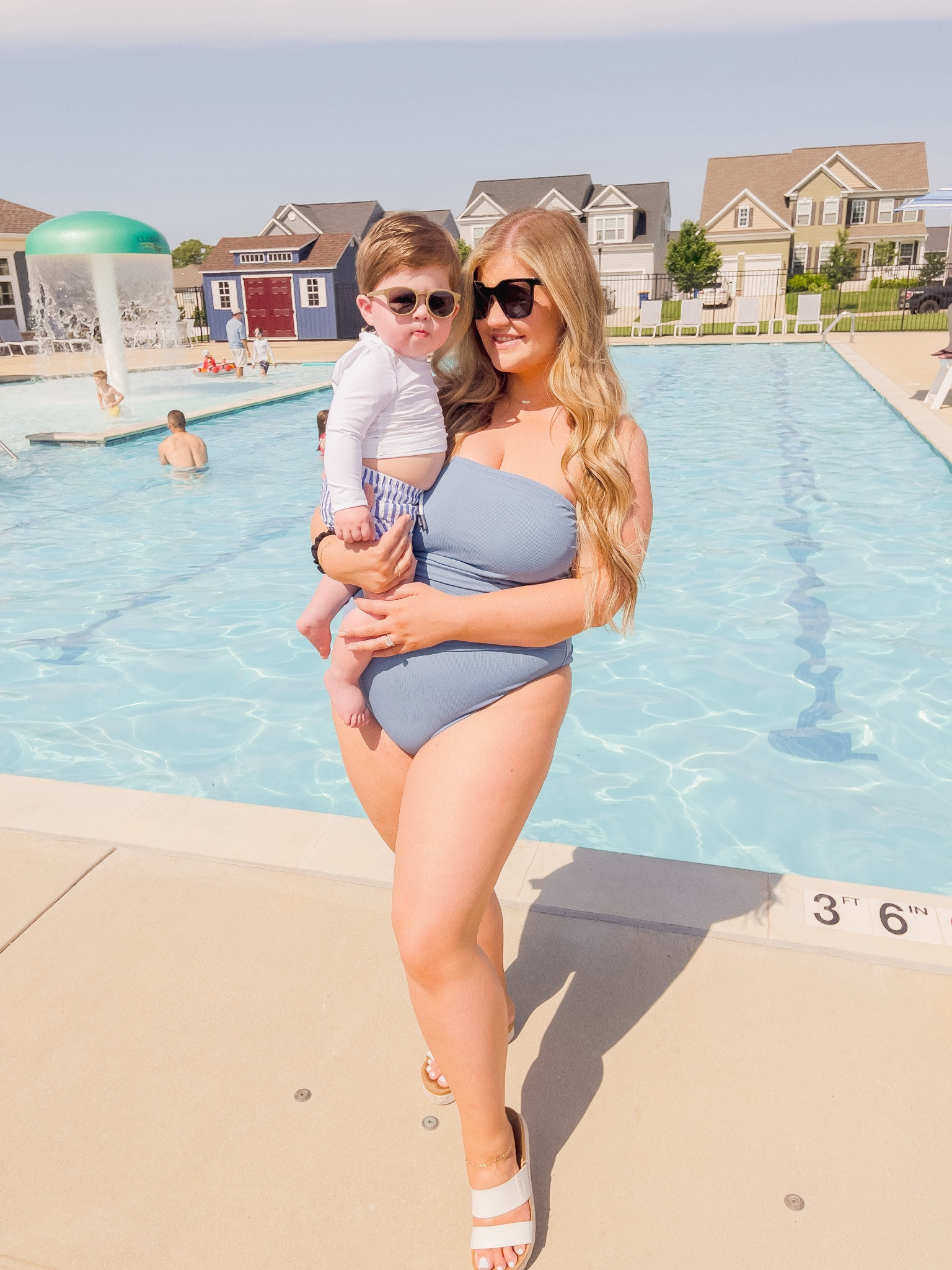 First pool day of the year! Loving Target’s swim collection for women and babies this year! This weekend they have 20% off swim! 

#LTKSwim #LTKBaby #LTKMidsize