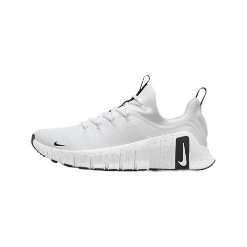 Nike Free Metcon 6 Women's Workout Shoes (HQ3510-100, White/Metallic Silver/Light Smoke Grey/Black) Size 5.5 | Amazon (US)