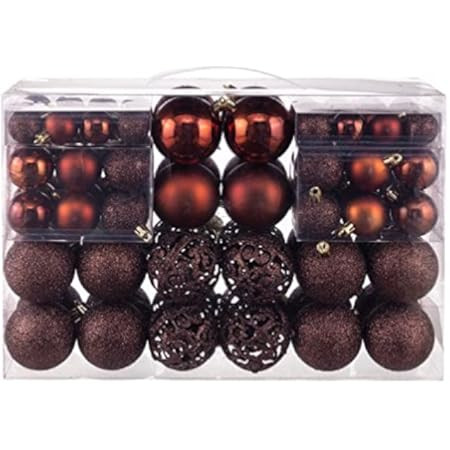 30ct Christmas Ball Ornaments, 2.36" Shatterproof Tree Decorations, Perfect Hanging Ball for Indo... | Amazon (US)