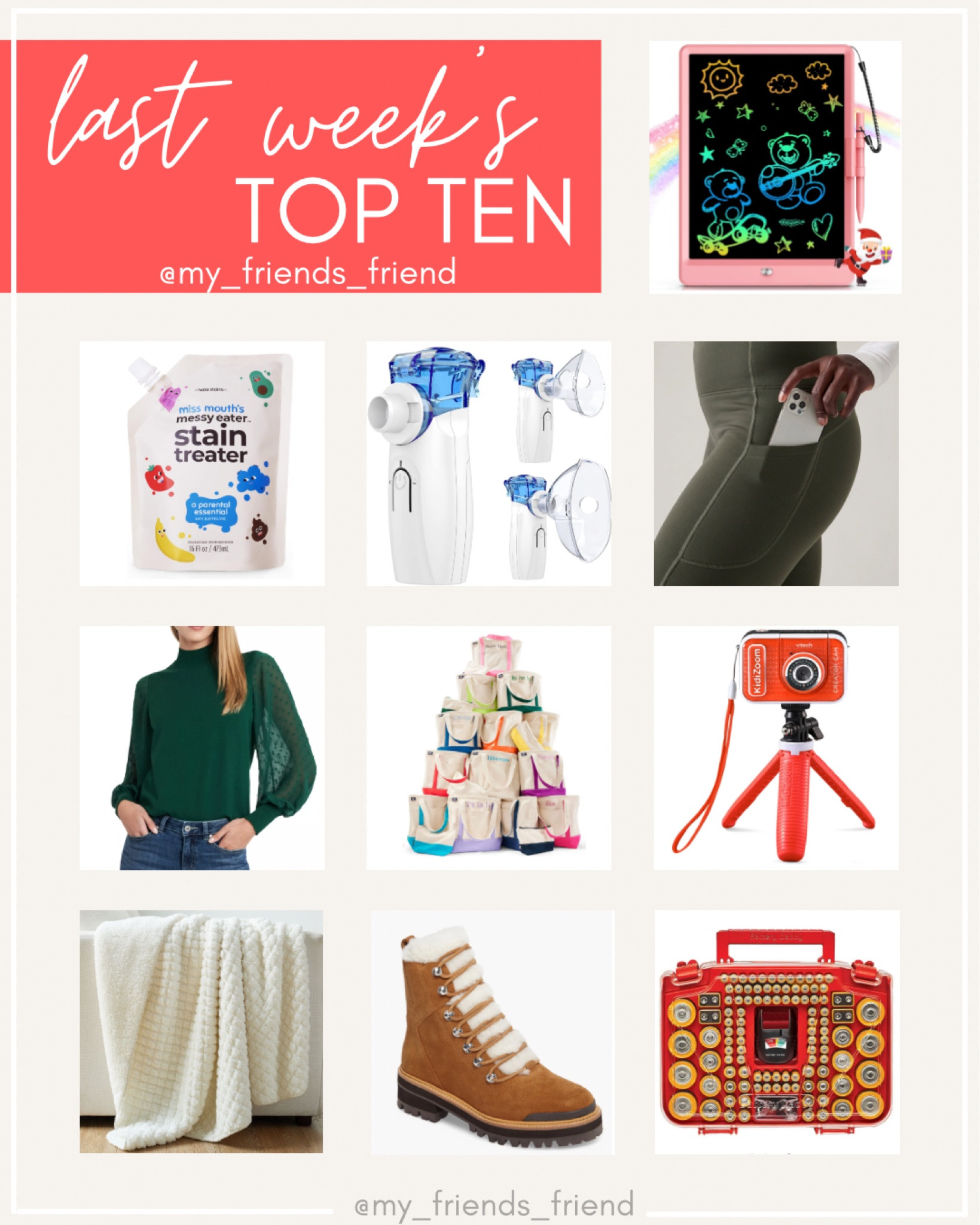 mff top ten best sellers last week - see what the follower friends bought the most of! 👯‍♀️💸

gift ideas//gifts for kids//gifts for her

#LTKGiftGuide #LTKSeasonal #LTKHoliday