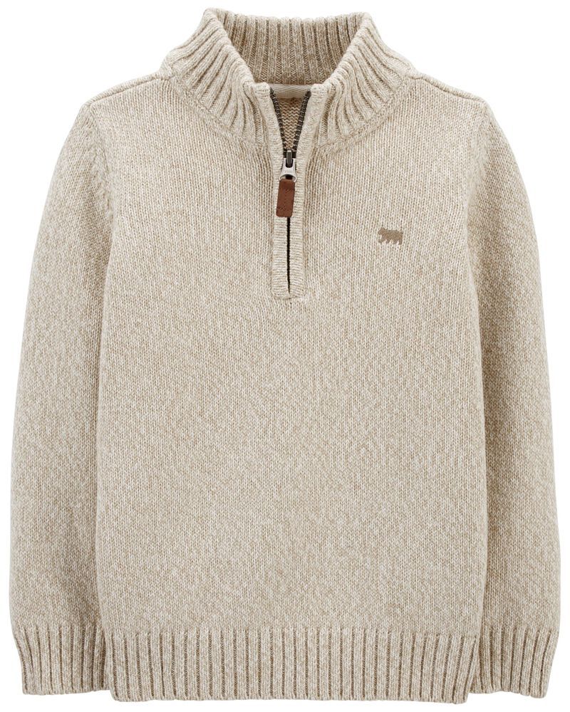 Half-Zip Cotton Pullover | Carter's