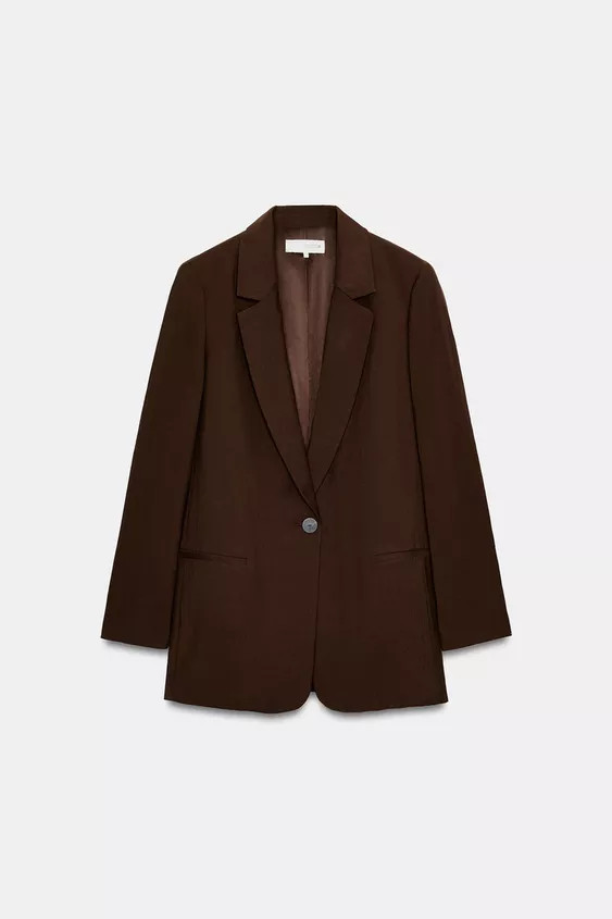 SINGLE-BUTTON BLAZER | Zara AU