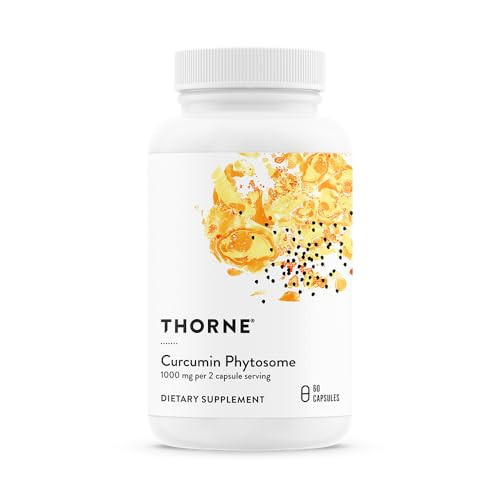 THORNE - Curcumin Phytosome 1000 mg (Meriva) - Clinically Studied, High Absorption - Supports Healthy Inflammatory Response in Joints, Muscles, GI Tract, Liver, Brain & Nerves* - 30 Servings | Amazon (US)