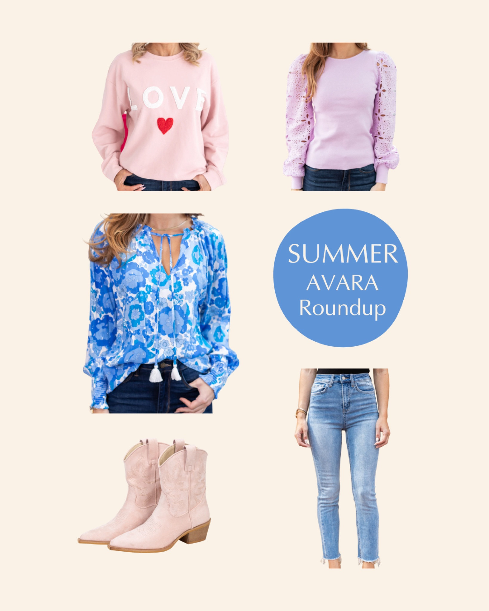 My Avara spring clothing roundup for House of Colour summers ☀️

Look at that “Love” sweater and pink booties! Perfect for Valentine’s Day!

Use MERIDETH15 for 15% off! 

#competition #hoc #summer #avaraambassador #shopavara #avaraista

#LTKFind #LTKunder100 #LTKfit