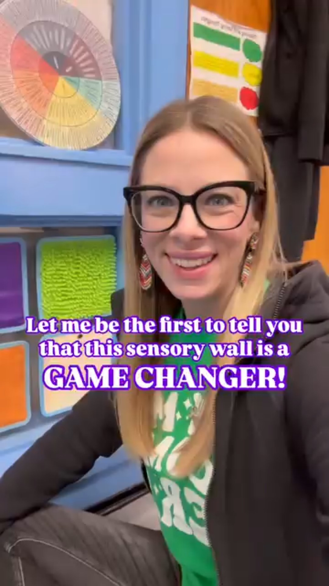 Looking for a sensory wall that actually lasts 🙋🏼‍♀️ This sensory wall is a must-have because it’s so durable! I used Velcro dots to make it removable, so kids can either take it and use it or leave it up to use as a multi-sensory wall! This is amazing for a calm space in a classroom, permanently yo in a school hallway, or even at home in a bedroom 😌 

#LTKHoliday #LTKKids #LTKGiftGuide