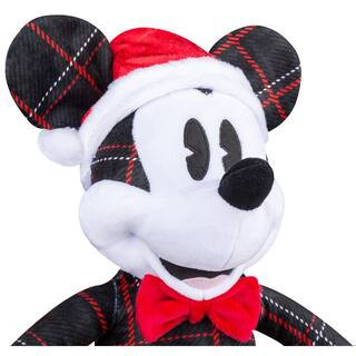 20 in. Tall-Holiday Greeter-Vintage Plaid Mickey | The Home Depot