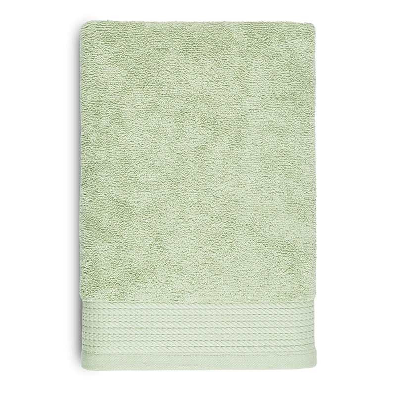 Plush Performance Solid Sage Bath Towel, 30x54 | At Home