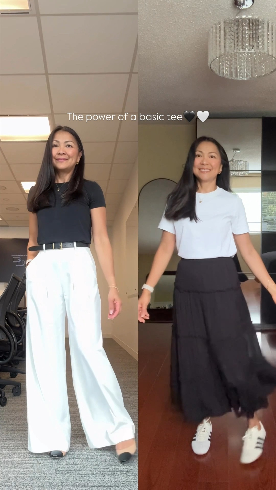 Basic white tee, basic black tee

#LTKsummer #LTKcanada #LTKworkwear