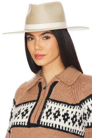 Janessa Leone Cole Hat in Pebble from Revolve.com | Revolve Clothing (Global)