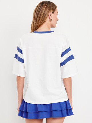 Heavyweight Football-Style Graphic T-Shirt | Old Navy (US)