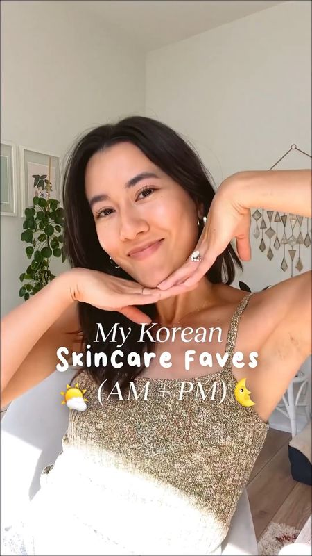 Have you tried k-beauty products yet? 🥒double clicking on my favorite Korean n’ Asian skincare brands ~ these are the latest in my AM & PM routines! 