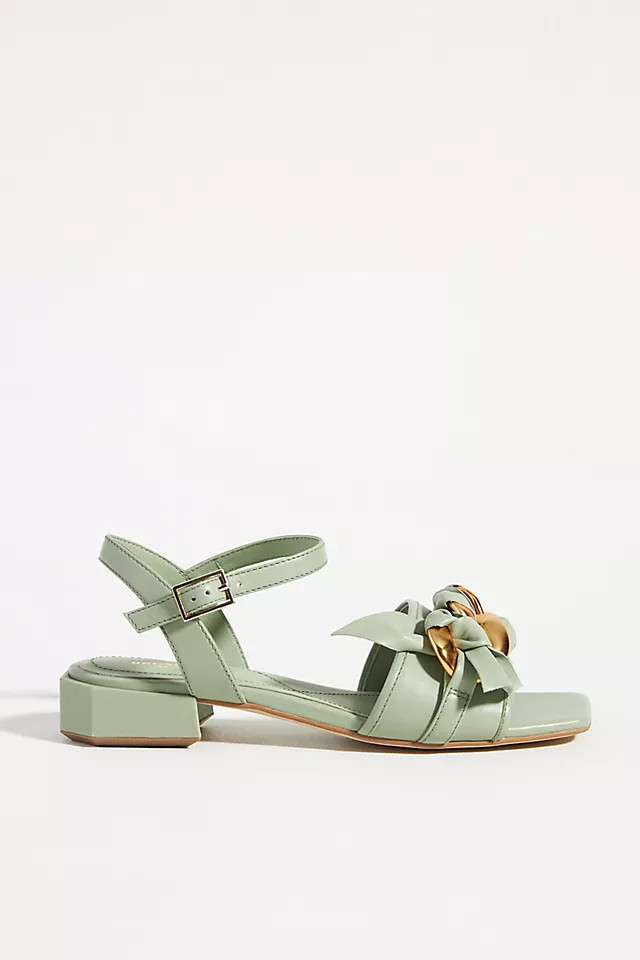 Embellished Bow Sandals | Anthropologie (US)