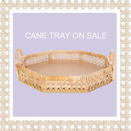 Cane tray on sale! Cane tray for home decor 

#LTKhome