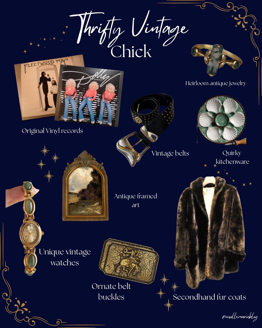 For the girl who’s thrifty, loves secondhand treasures, and is eco-conscious! Vintage vinyl records, heirloom antique jewelry, vintage belts, antique framed art, unique vintage watches, ornate belt buckles, secondhand real fur coats, quirky kitchenware and serving pieces  

#LTKHome #LTKGiftGuide #LTKHoliday