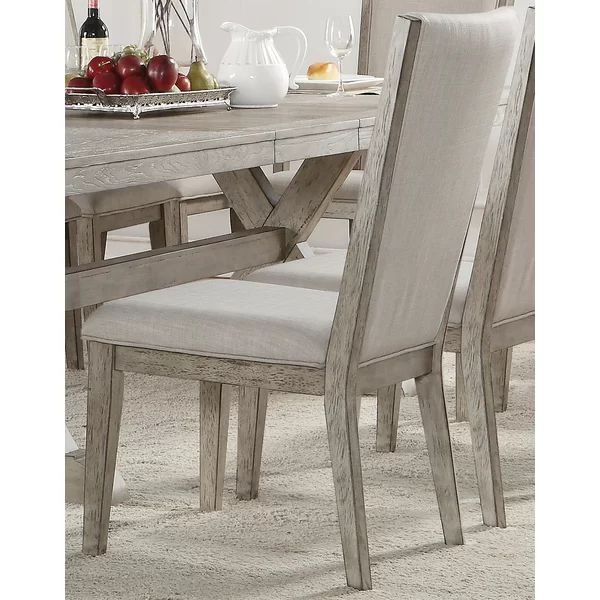 Kiester Polyester/Polyester Blend Upholstered Dining Chair (Set of 2) | Wayfair North America