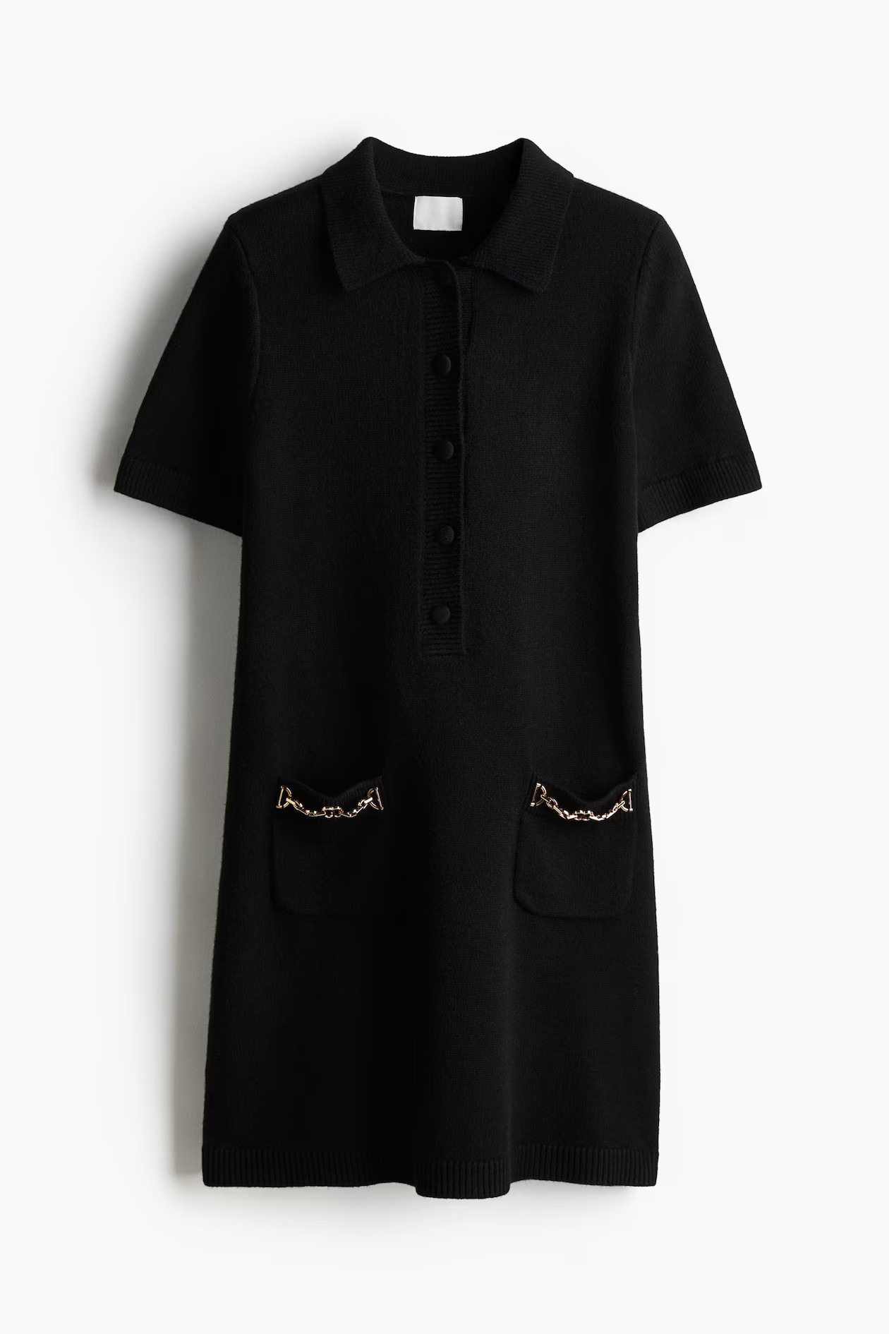 Chain-Detail Knit Dress | H&M (US + CA)