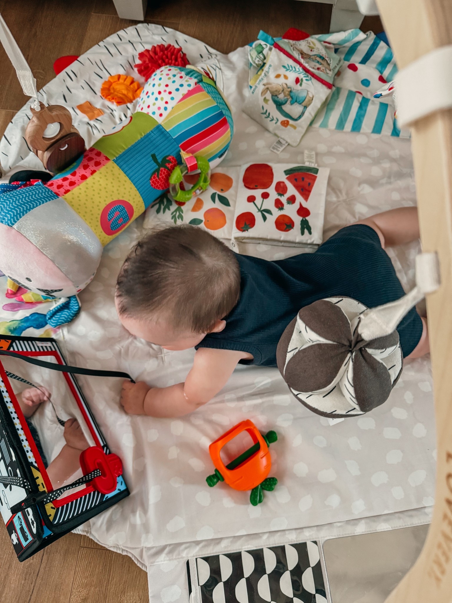 Our tummy time set up is easily one of my favorite spots in the house. Keaton’s obsessed🥹😊

#LTKBaby #LTKFamily #LTKFindsUnder100