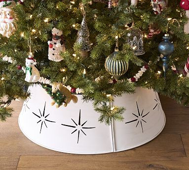 Starburst Handcrafted Metal Tree Collar | Pottery Barn (US)