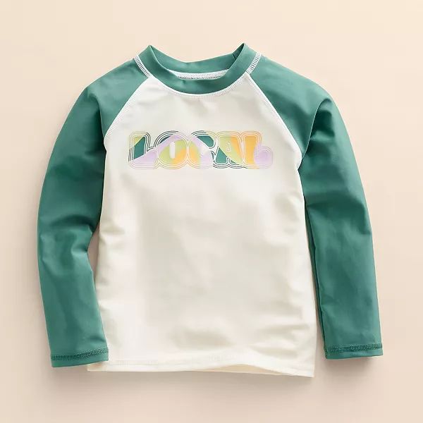 Baby & Toddler Little Co. by Lauren Conrad Long-Sleeve Raglan Rash Guard | Kohl's