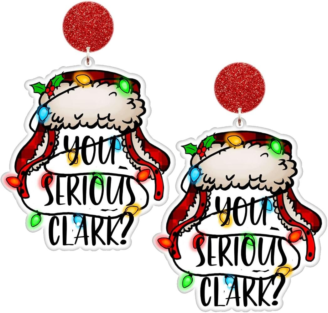 Christmas Earrings, Fun Christmas Dangle Earrings For Women Girls, Christmas Parties Outfit Acces... | Amazon (US)