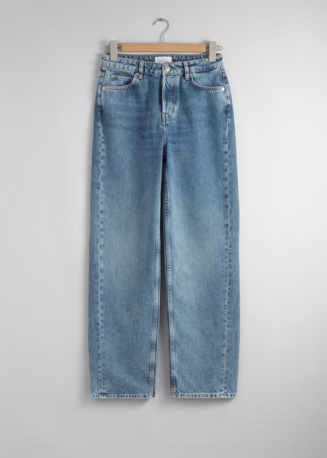 Relaxed Tapered Jeans - Mid Blue - & Other Stories GB | & Other Stories (EU + UK)