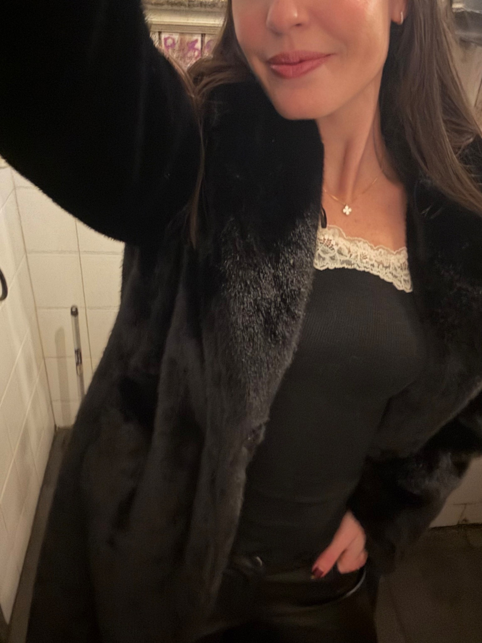 The faux fur jacket I’ll have on repeat this season, actually warm!! H&M  for the win

#LTKSeasonal #LTKHoliday #LTKGiftGuide