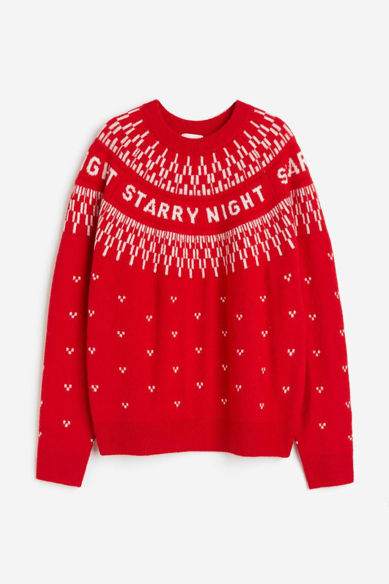 Jacquard-knit Sweater | H&M (US + CA)