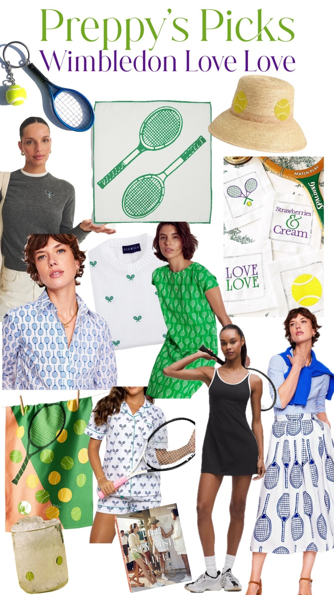 Wimbledon Love Love 💜💚