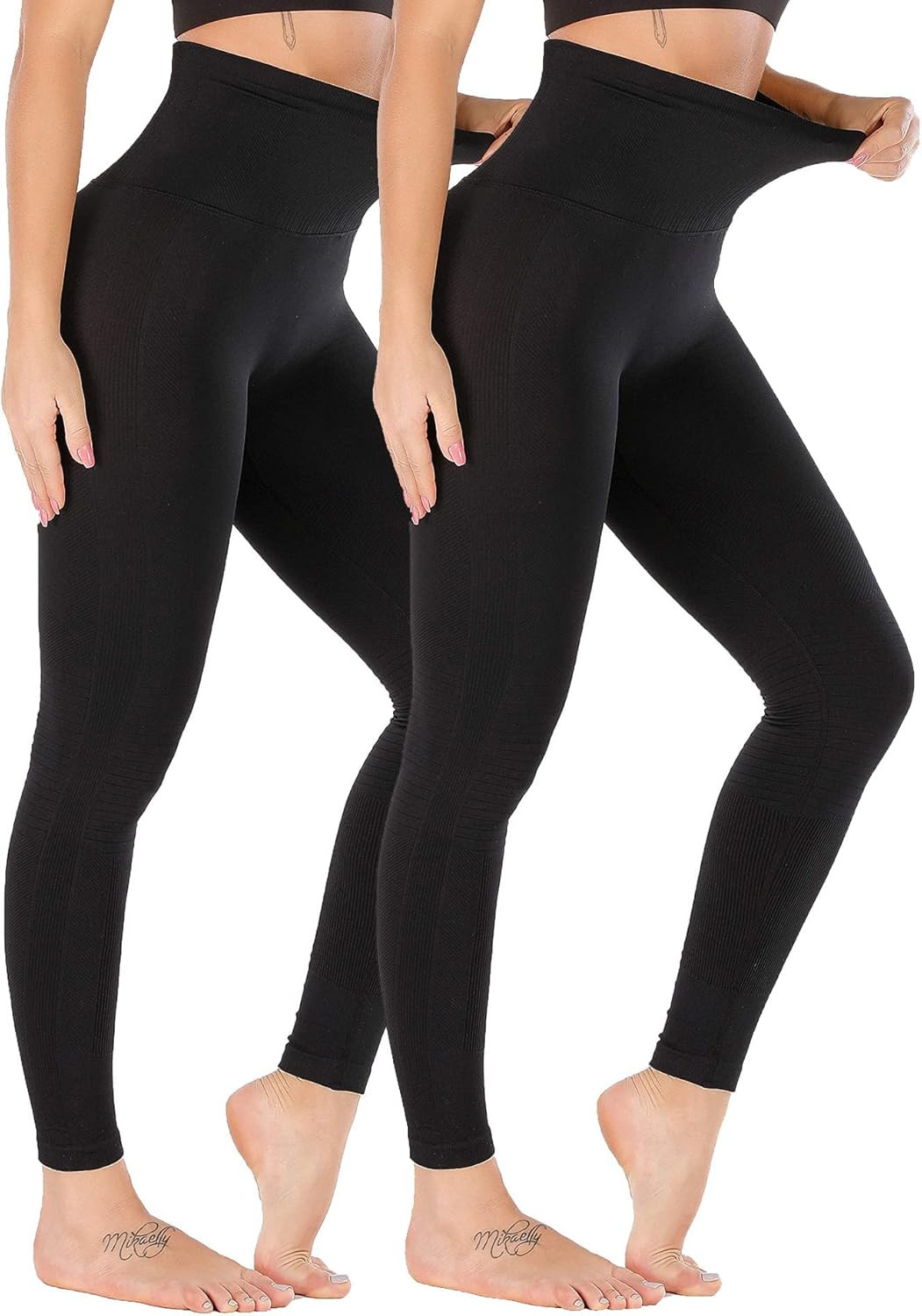 RUNNING GIRL 5 inches High Waist Yoga Leggings, Compression Workout Leggings for Women Yoga Pants... | Amazon (US)