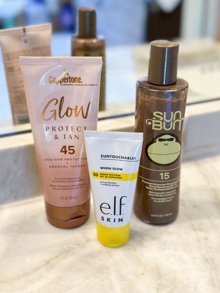 ☀️ My favorite sun products | Sun Bum Bronzer | Coppertone Glow Sunscreen with Shimmer | Elf Primer & Sunscreen for Face ☀️

#LTKtravel #LTKswim #LTKbeauty