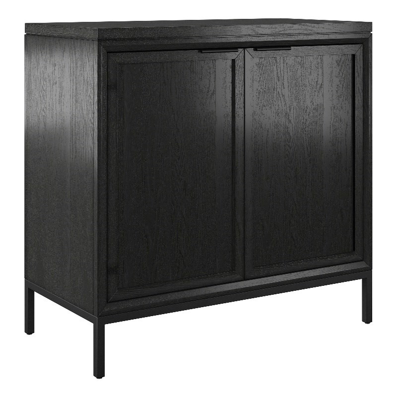 Scott Living Highland Park Accent Chest in Black | Homesquare