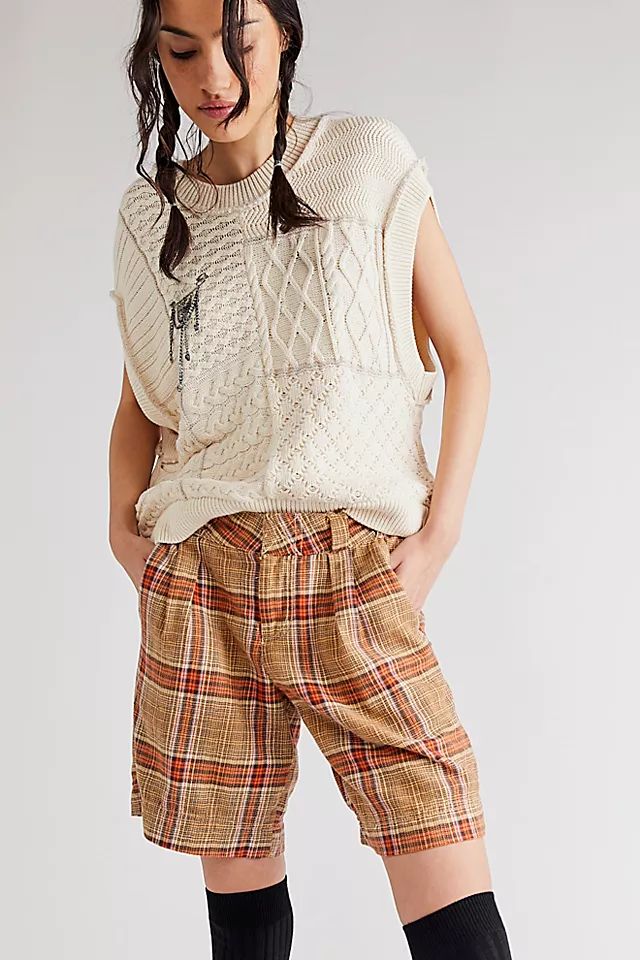 Keep It Easy Trouser Shorts | Free People (Global - UK&FR Excluded)